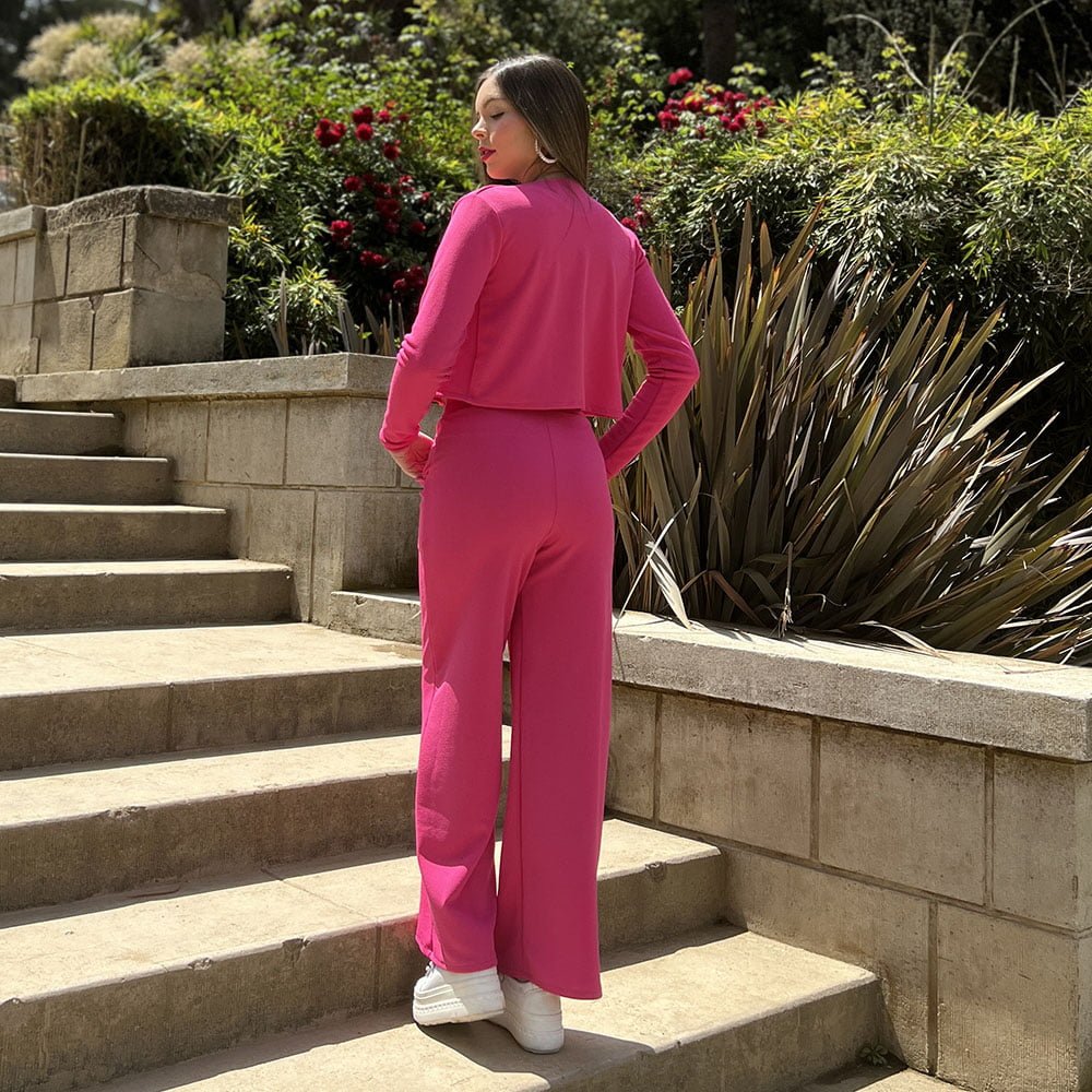 Conjunto Nadinne fucsia