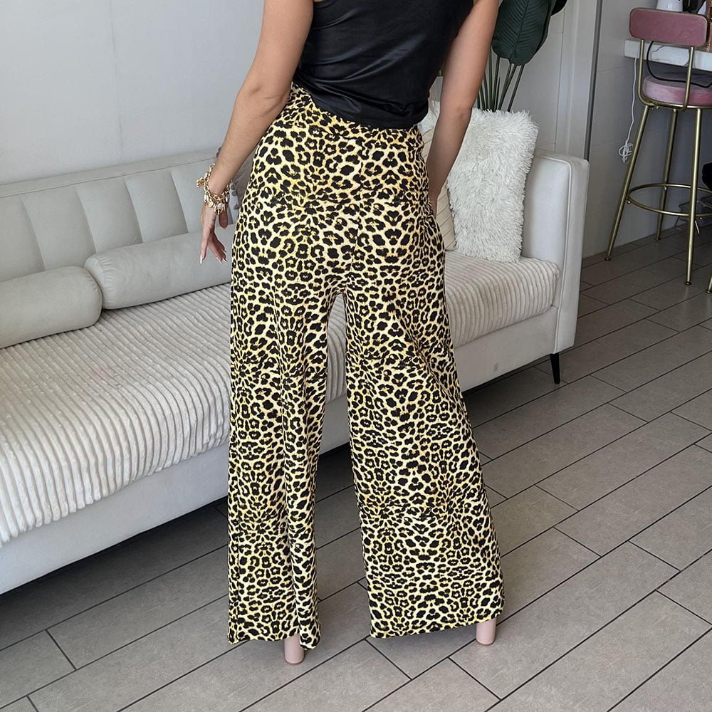 Palazzo Evelia Print Leopardo