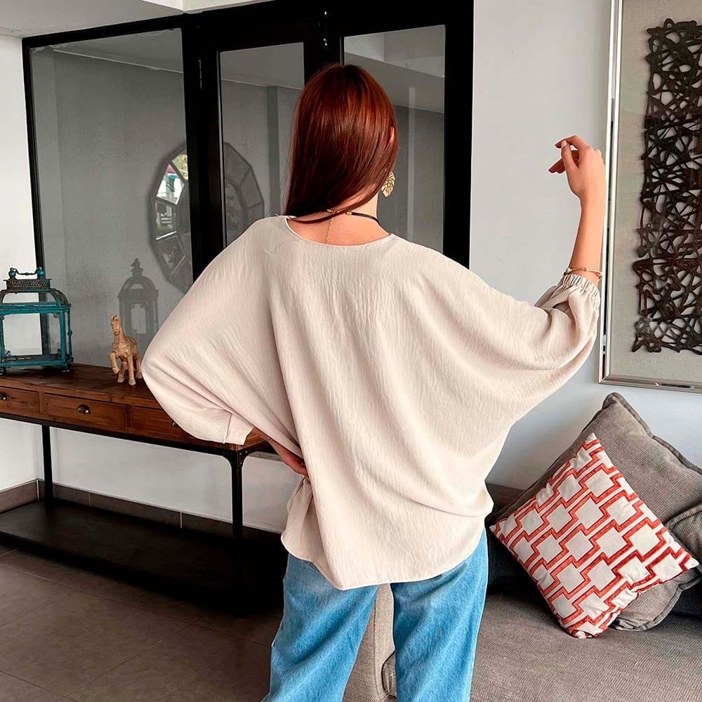 Polera Maira Beige
