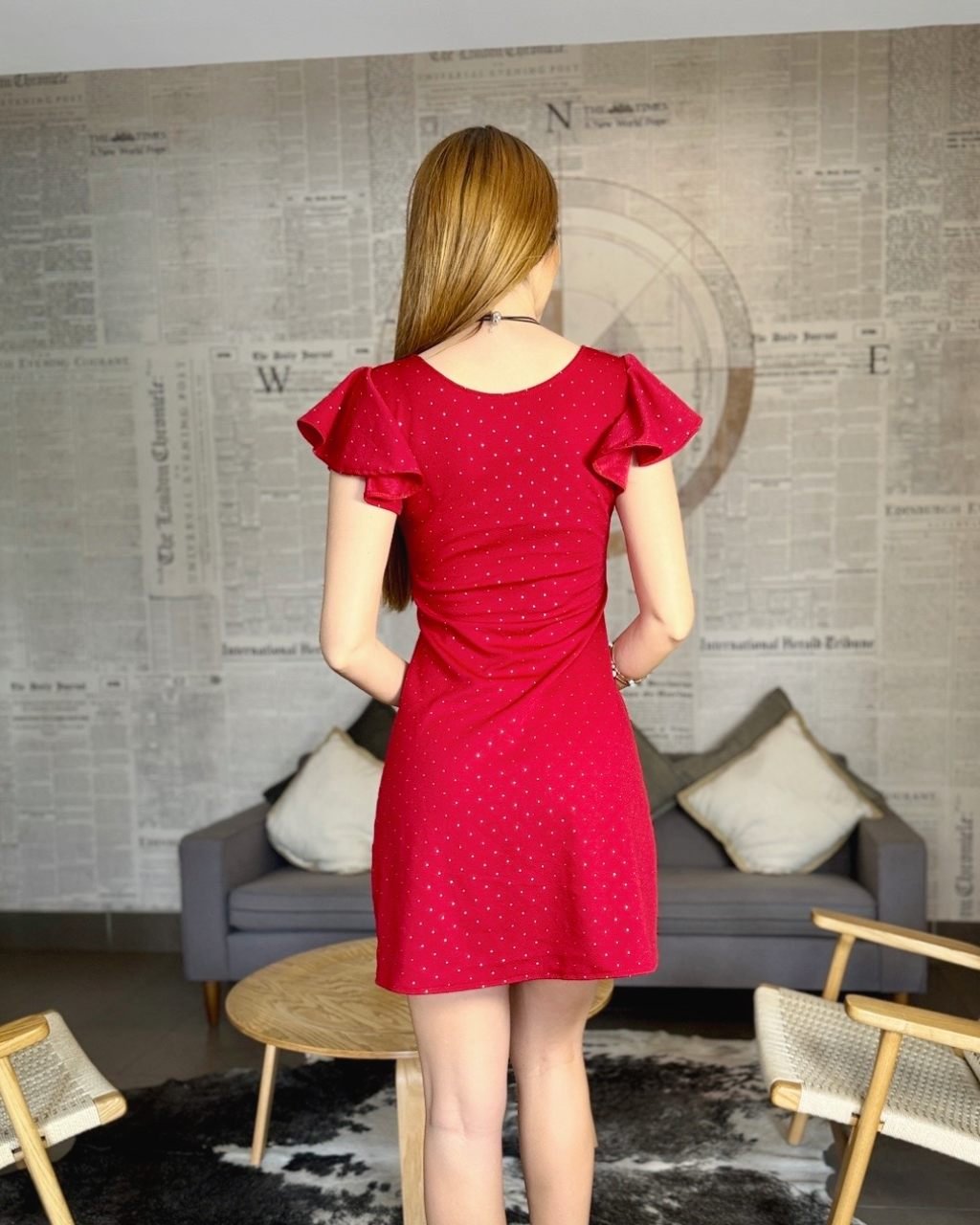 Vestido Tashas Rojo