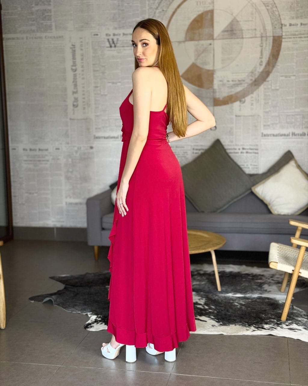 MaxiVestido Scarlet Rojo