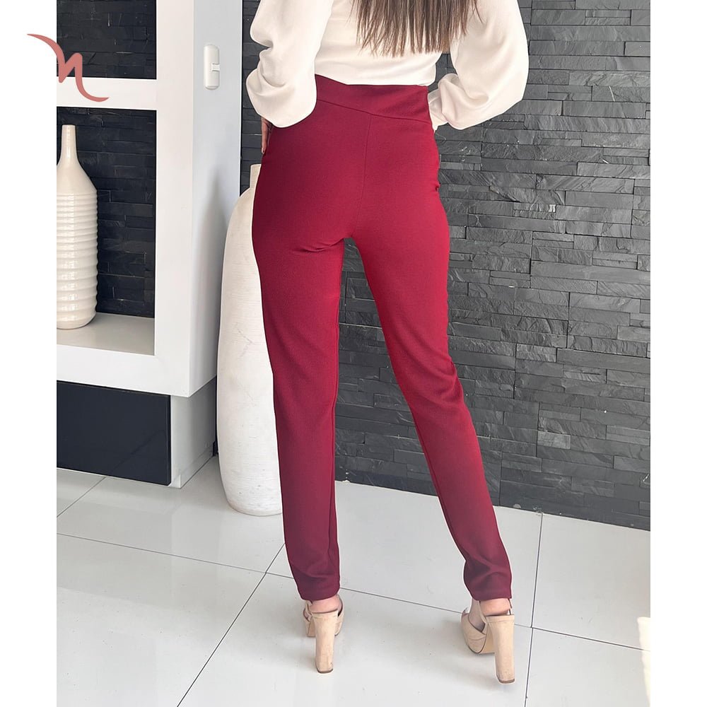 Pantalon Azira Burdeo