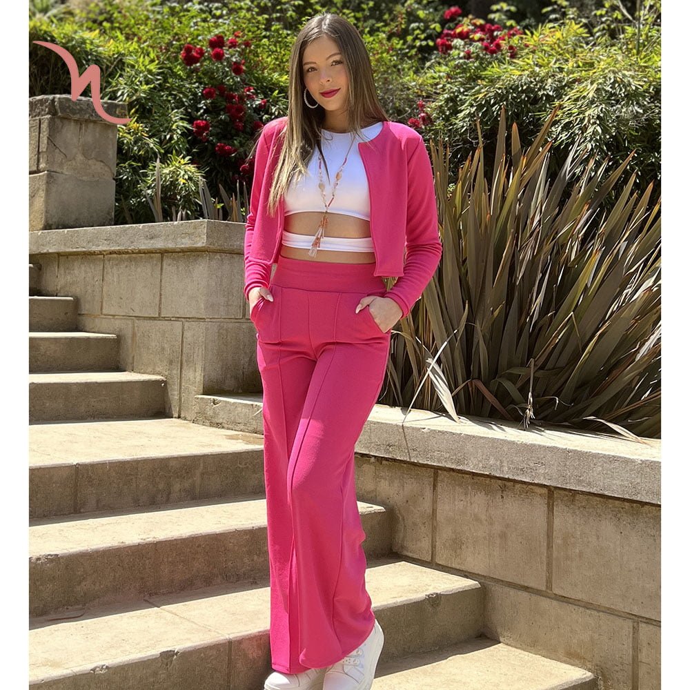 Conjunto Nadinne fucsia