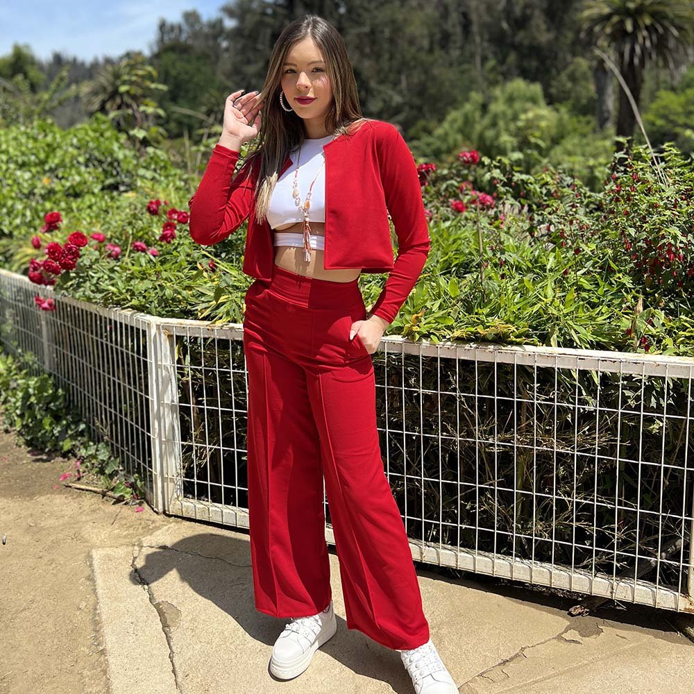 Conjunto Nadinne Rojo