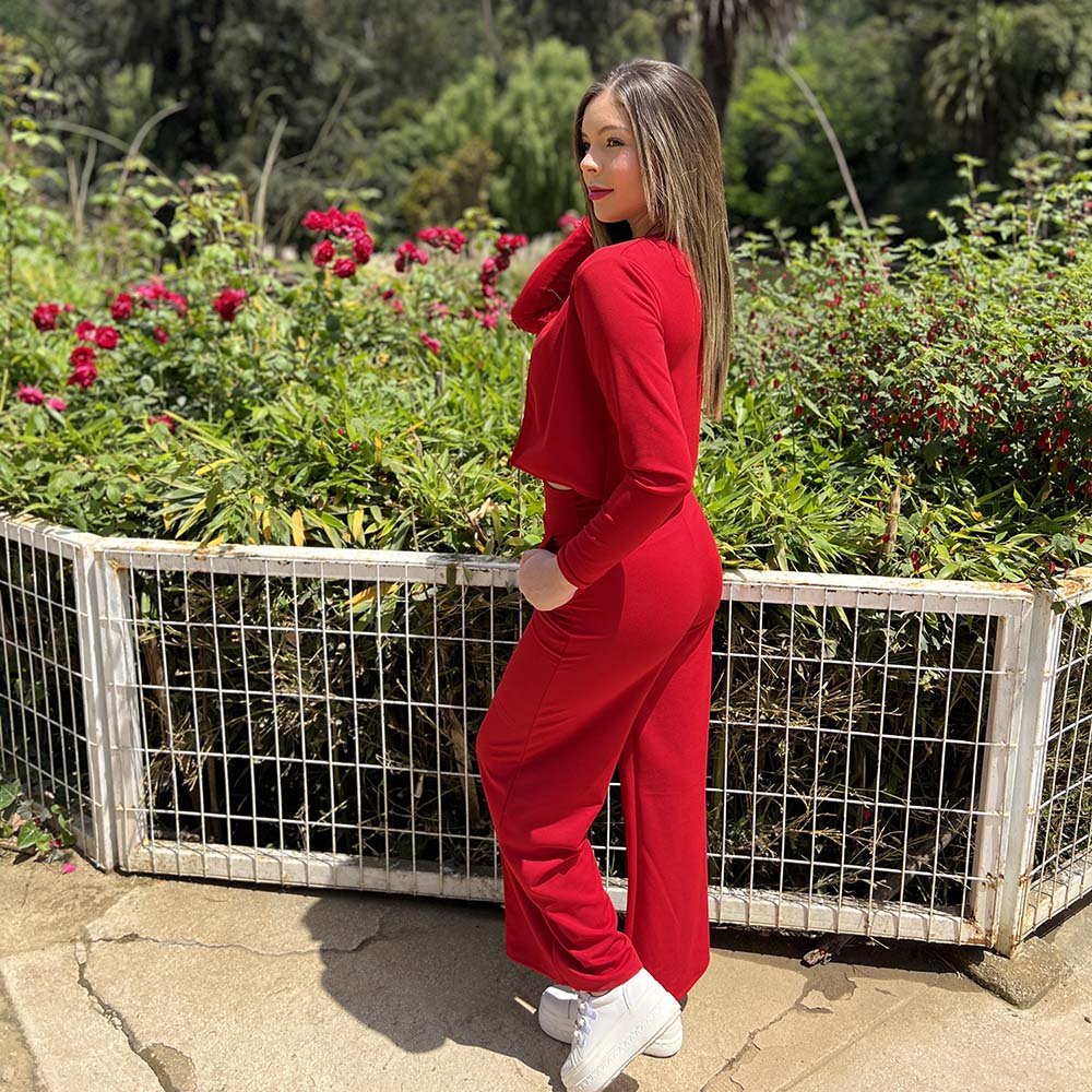Conjunto Nadinne Rojo
