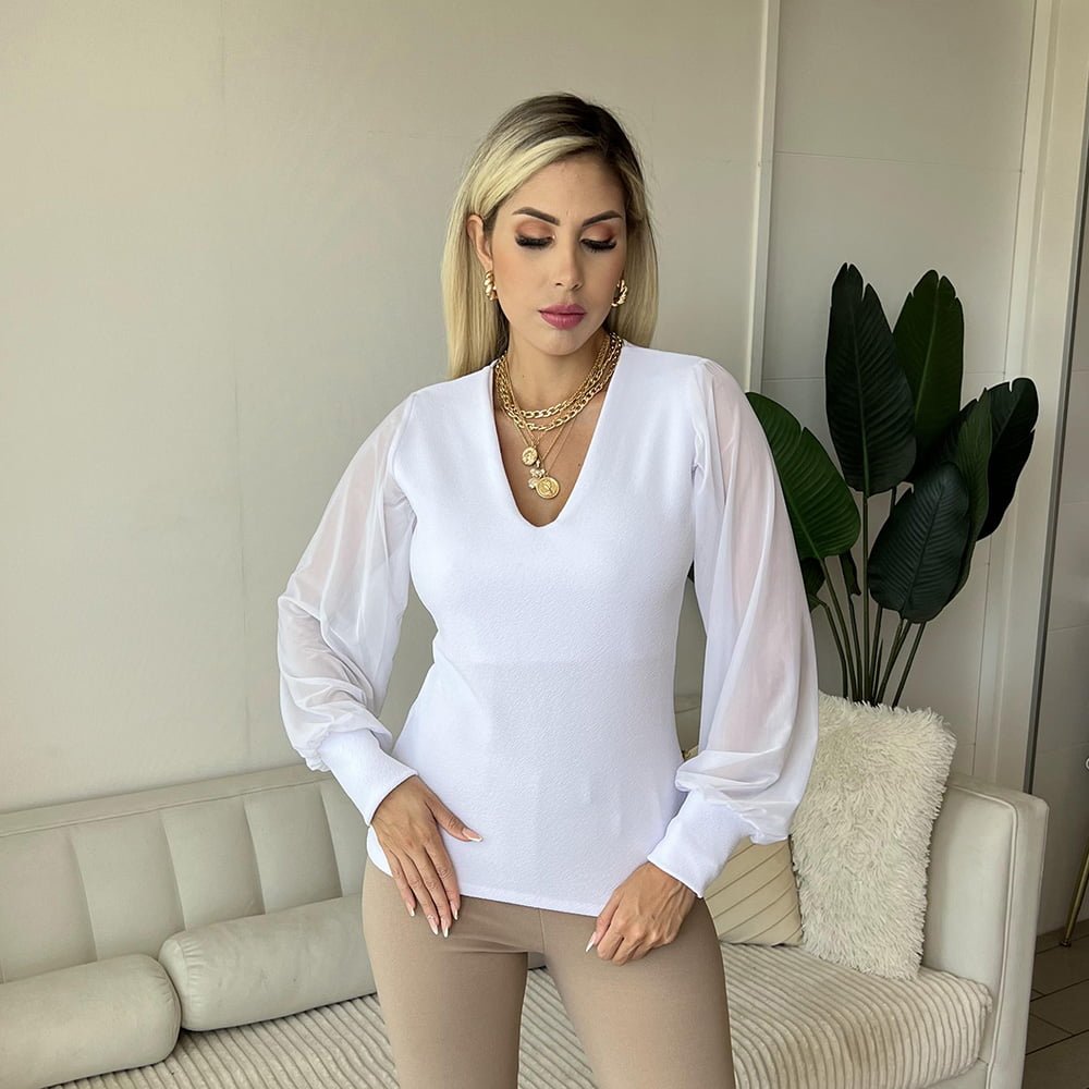 Polera Aida Blanca