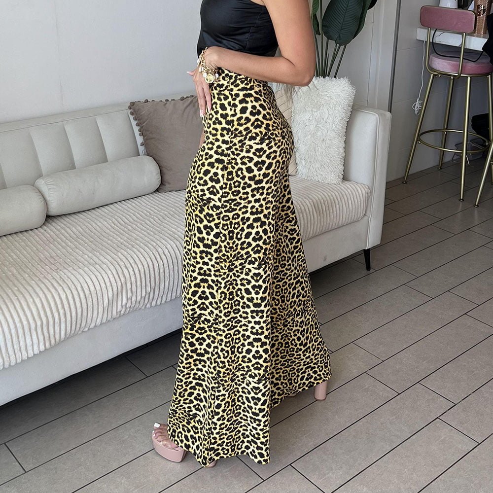 Palazzo Evelia Print Leopardo