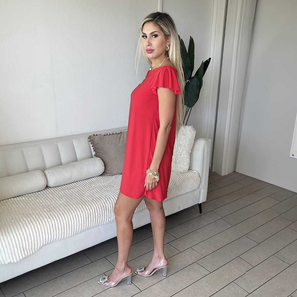 Vestido Aynara Rojo