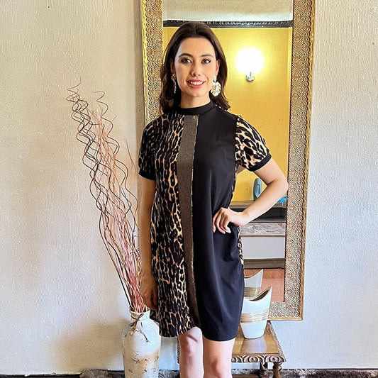 Vestido Yesenia print Brillos