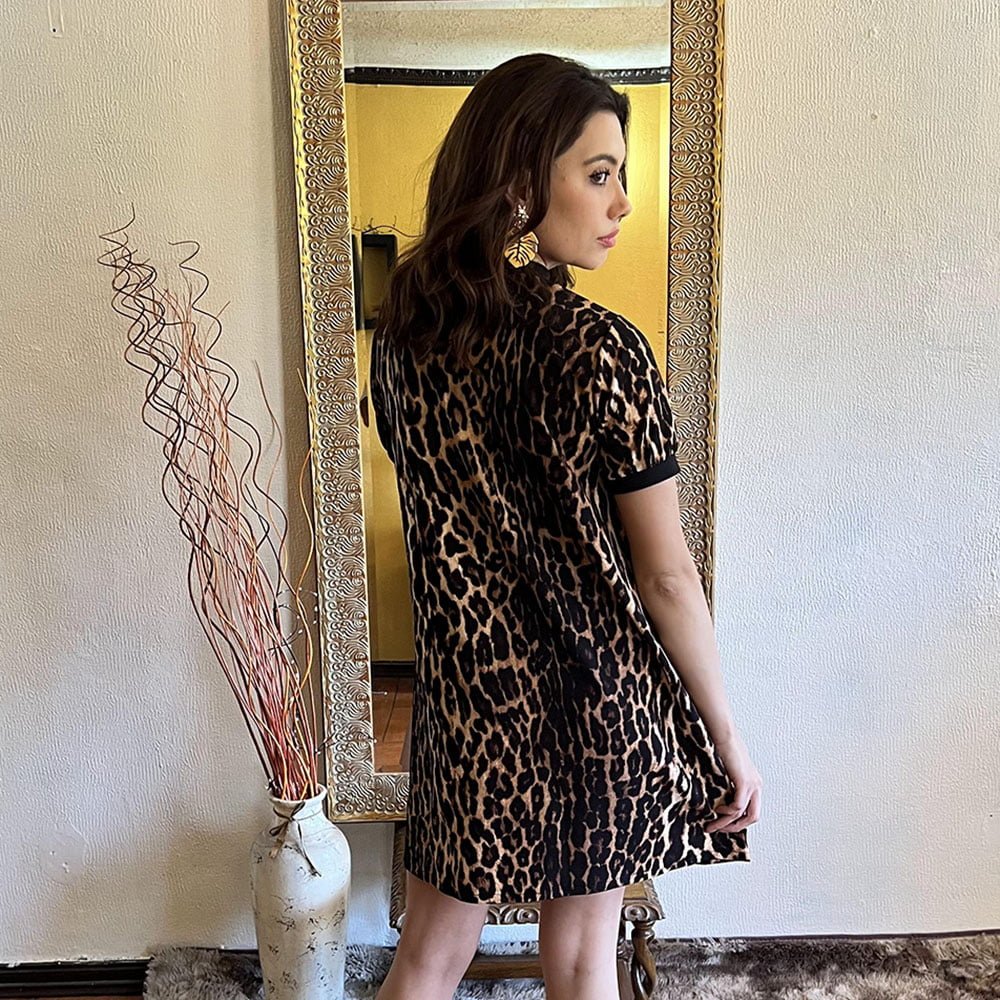 Vestido Yesenia print Brillos