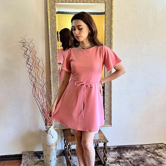 Vestido Margaret Palo Rosa