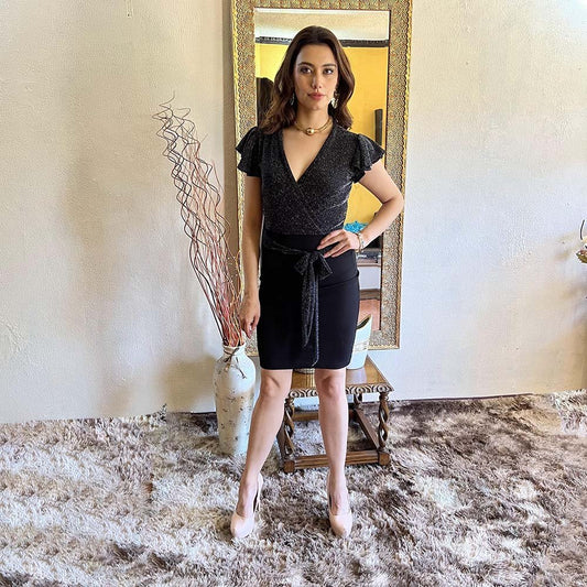 Vestido Magda Brillos
