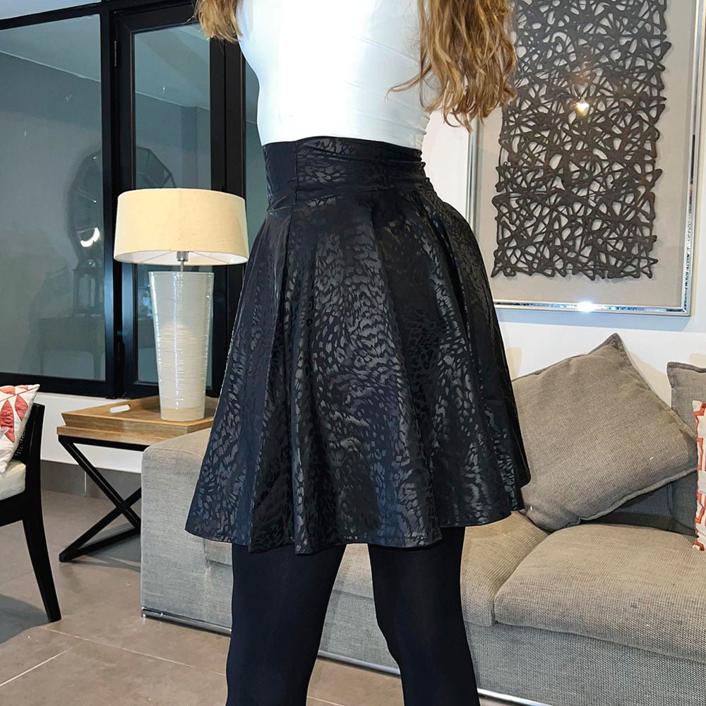 Falda Yuliza EcoCuero