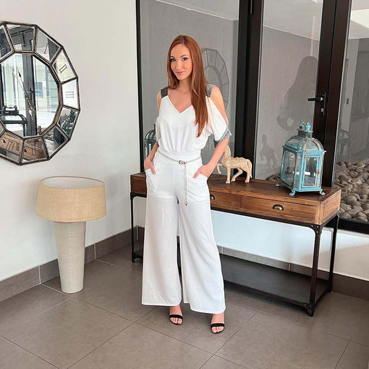 Enterito Adinna Blanco Brillos