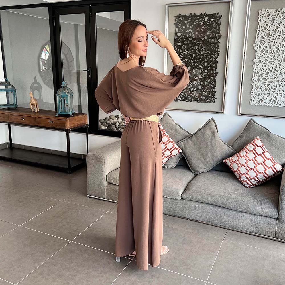 Conjunto Divina Marrón