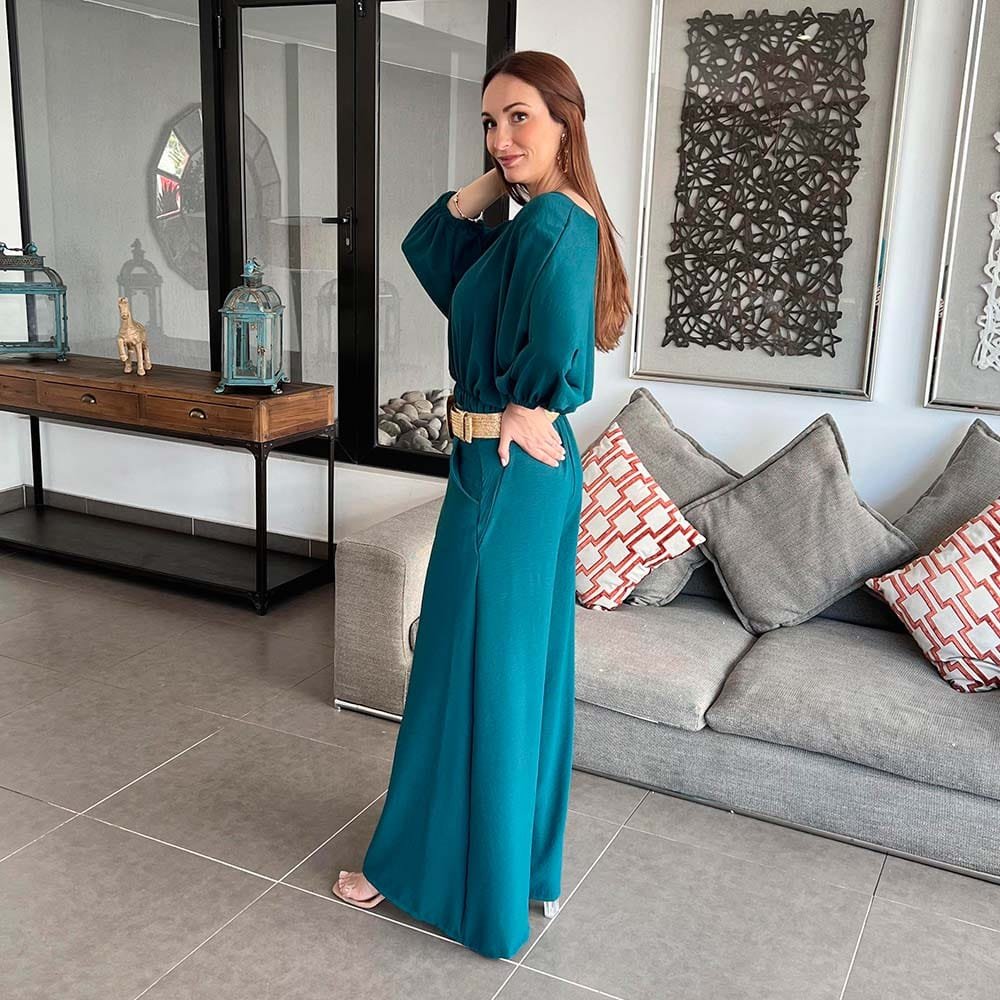 Conjunto Divina Verde Botella