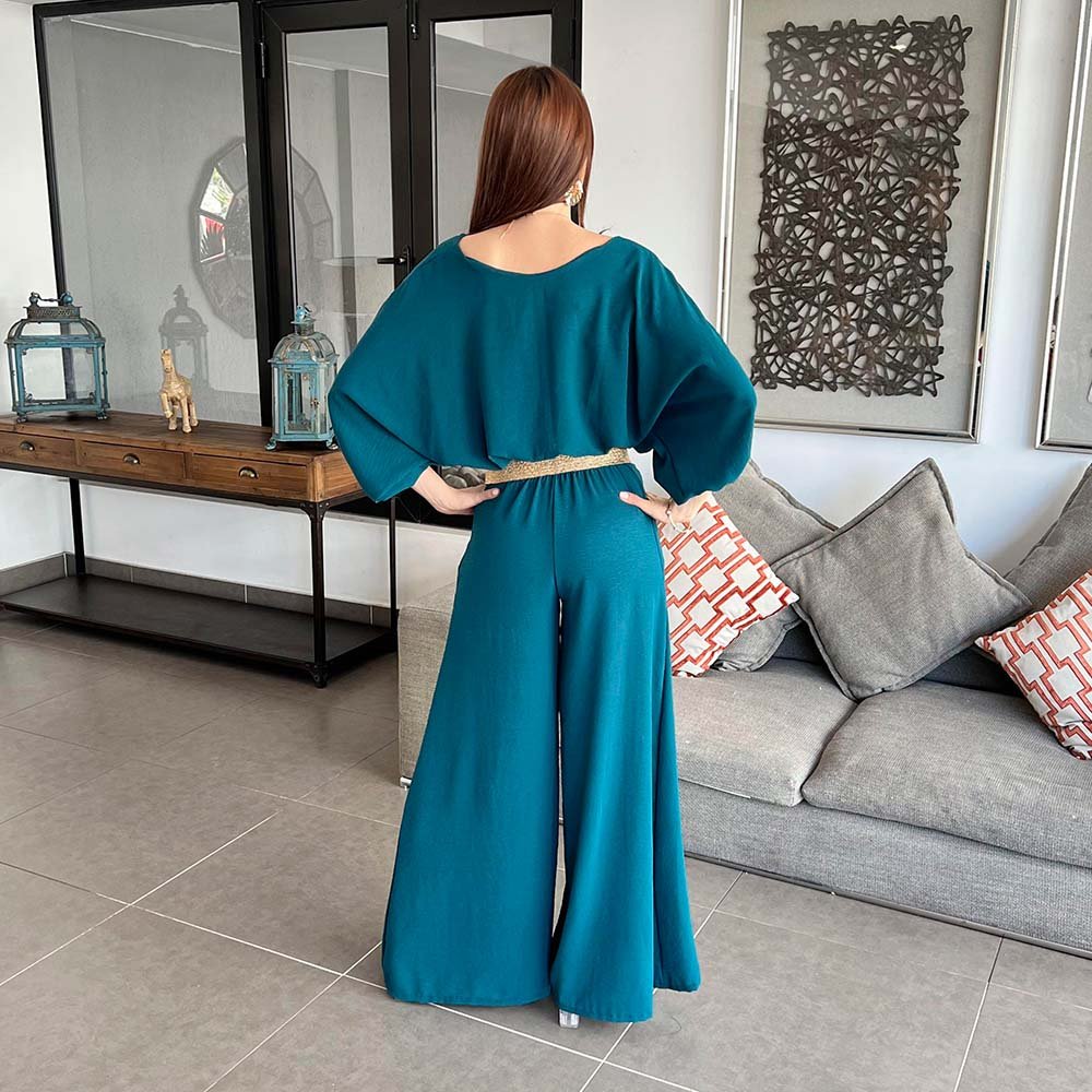 Conjunto Divina Verde Botella