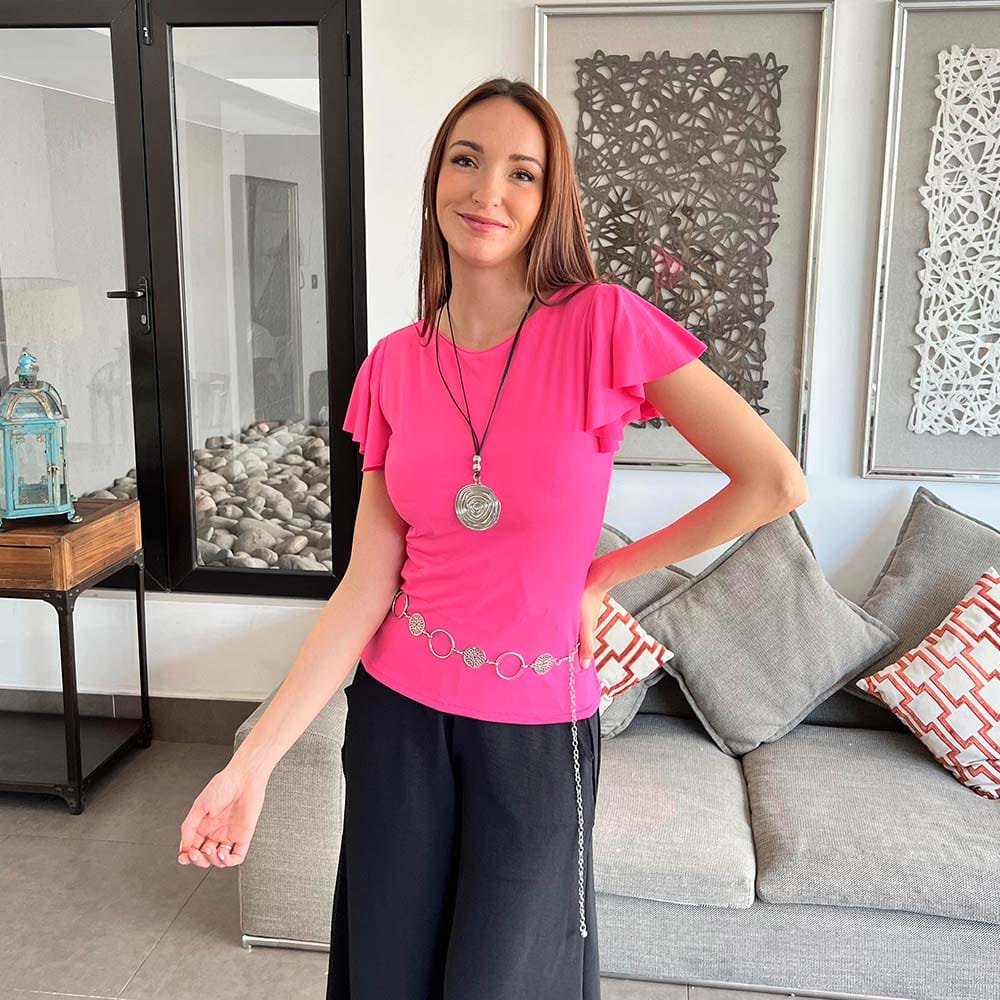 Polera Amparo Fucsia