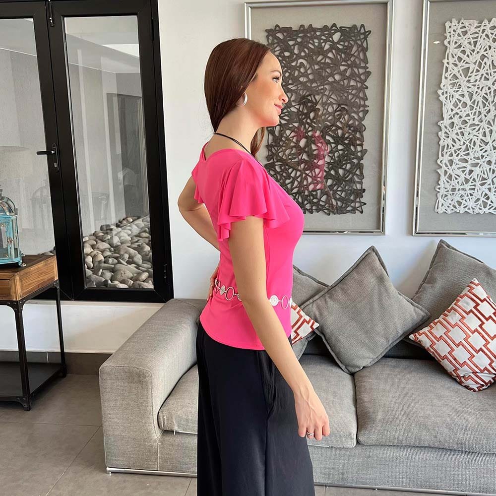 Polera Amparo Fucsia