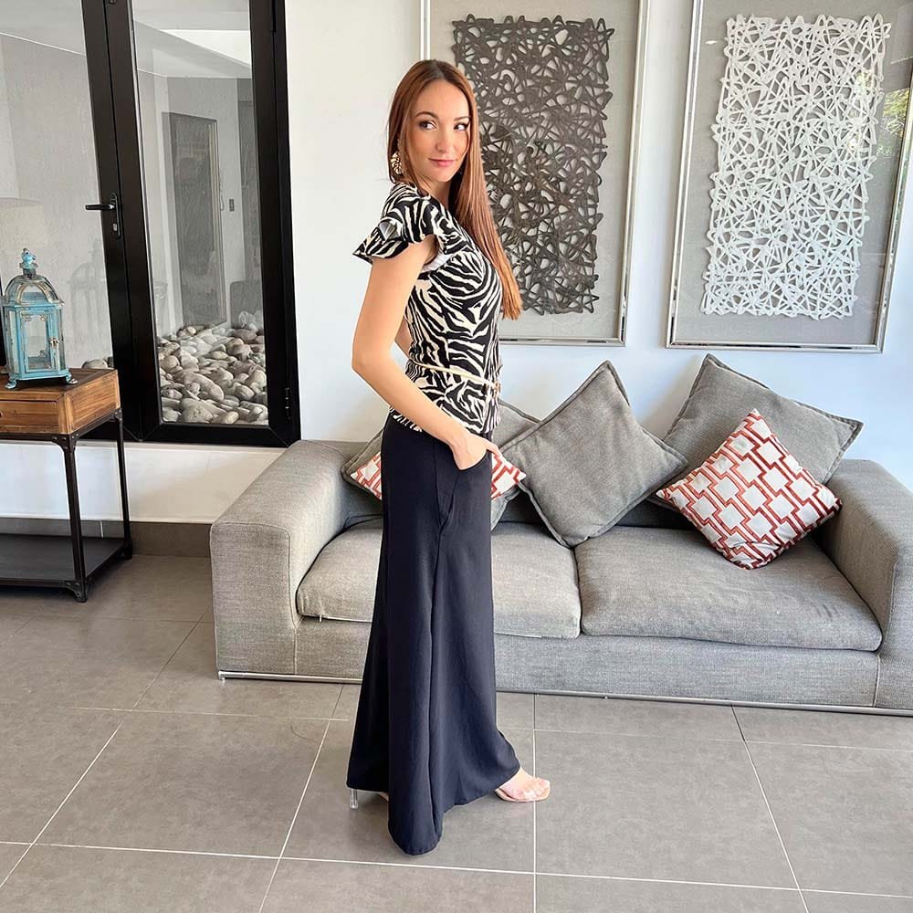 Conjunto Dairet Black-Print