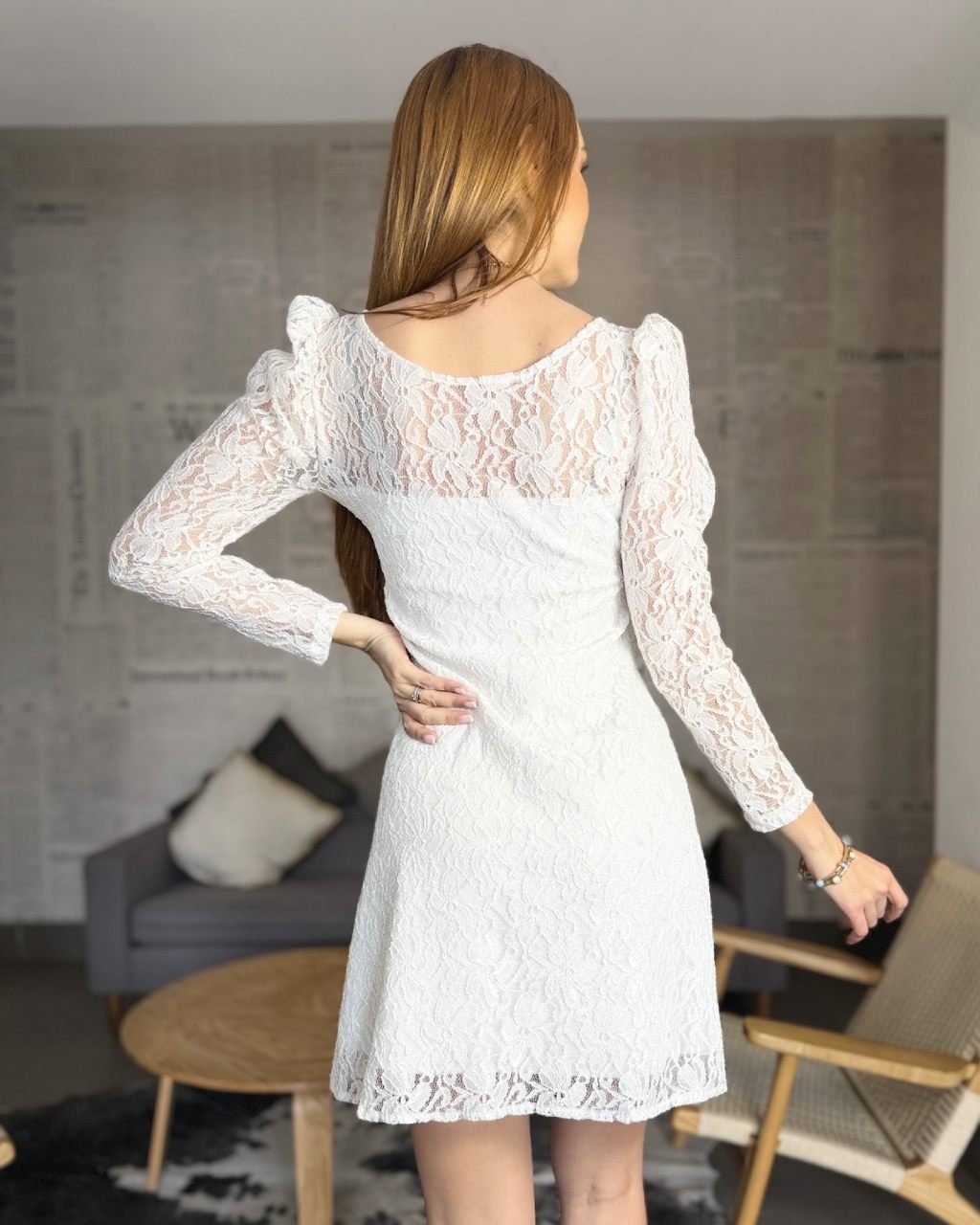 Vestido Adelina Encaje