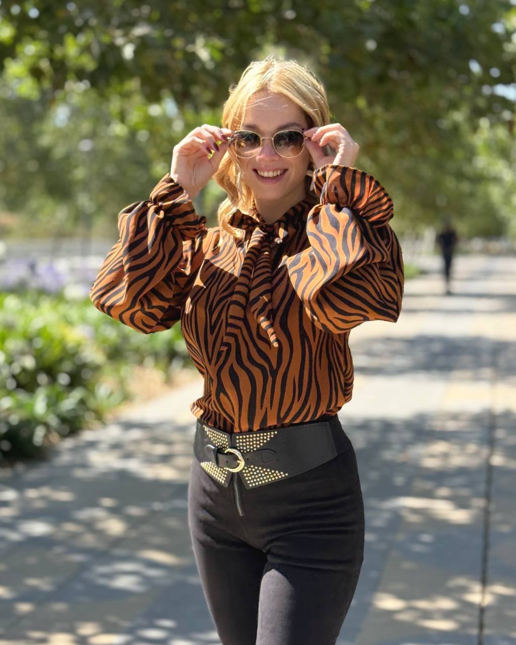 Polera Luciana Print