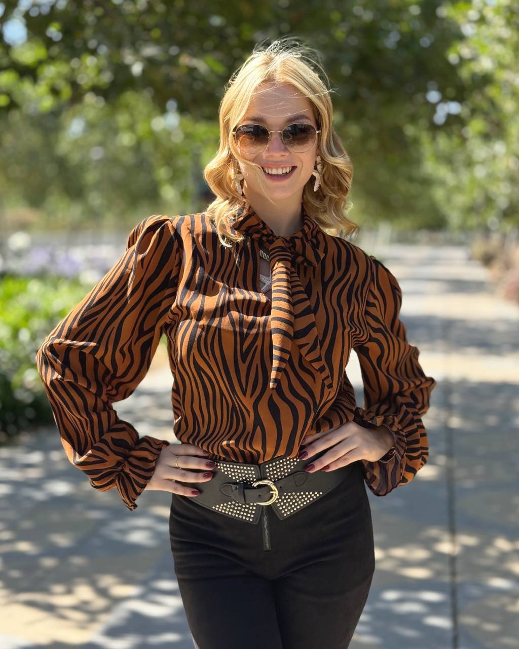 Polera Luciana Print