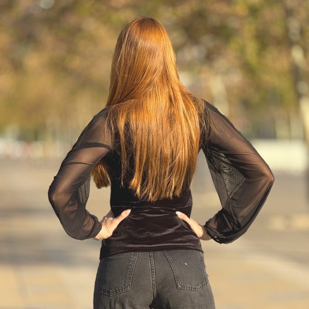 Polera Sacha terciopelo