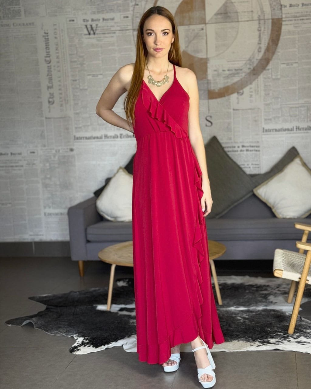 MaxiVestido Scarlet Rojo
