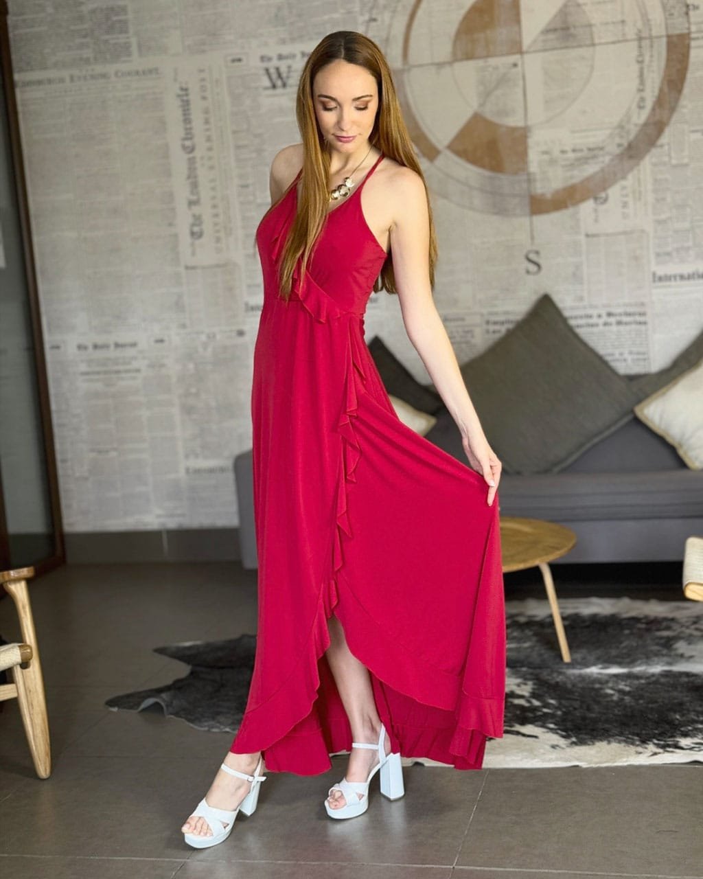 MaxiVestido Scarlet Rojo