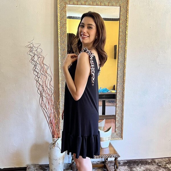 Vestido Indara Negro - Imagen 2