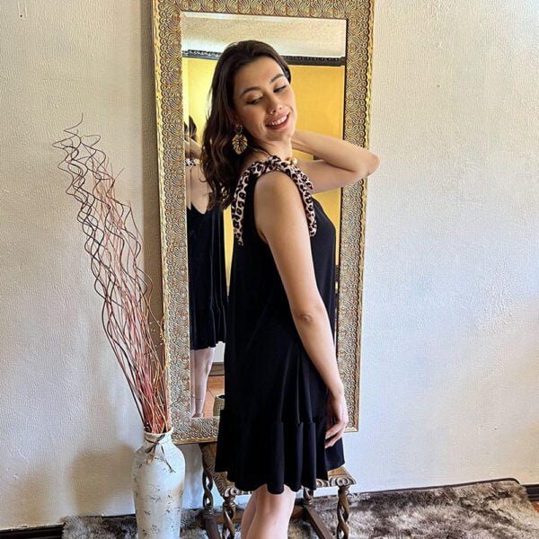 Vestido Indara Negro - Imagen 3