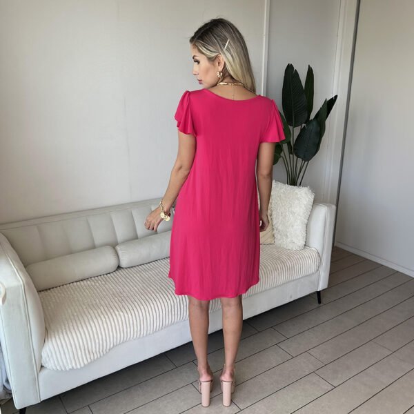 Vestido Ariadna Fucsia - Imagen 3