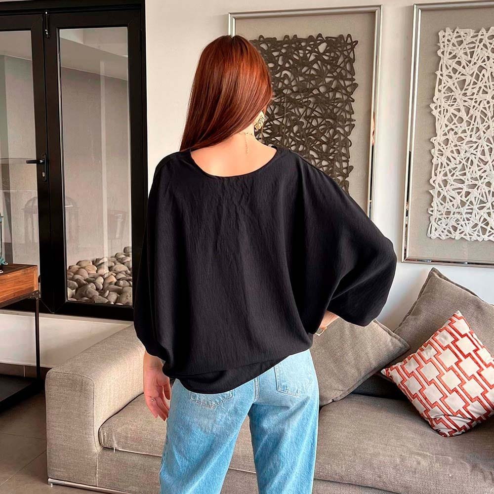 Polera Maira Negro - Imagen 5