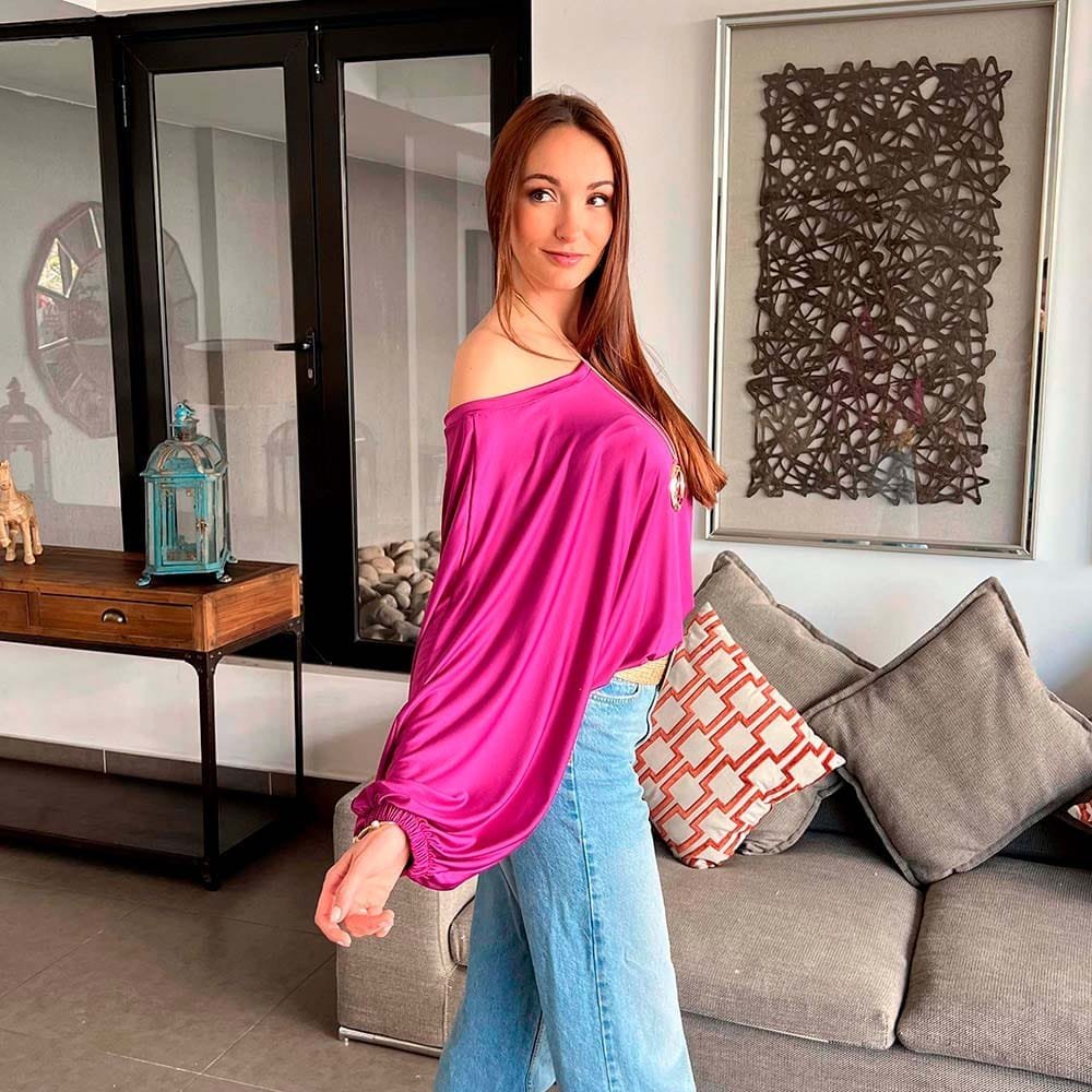 Polera Gadea Morado - Imagen 3