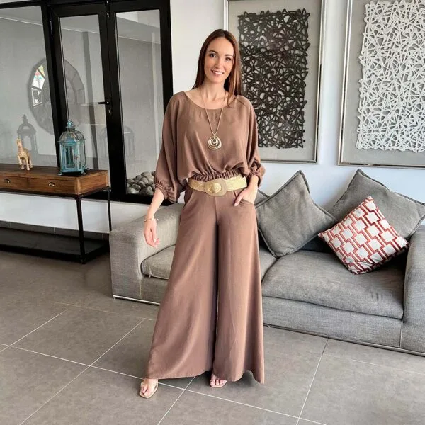 Conjunto Divina Marrón