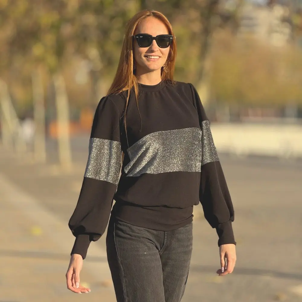 Polera Lorena Brillos